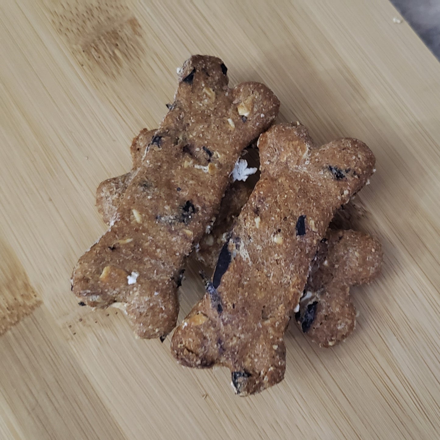 blueberry peanut butter dog treats